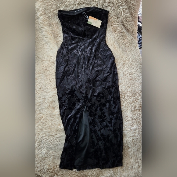 Wedding Guest/Cocktail Bodycon Maxi Dress #1031 - Picture 3 of 11